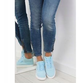 Plave ženske tenisice od antilopa NB171P Plave plava 1