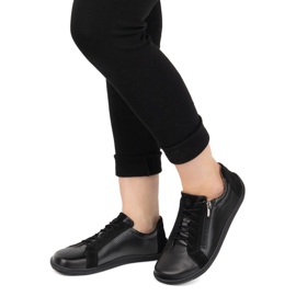 Olivier Ženski minimalistički bosonogi puhali 1243 crni crno 2