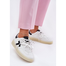 Niske ženske sportske cipele bijele bijela 2