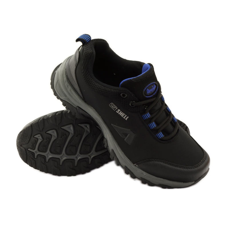 American Club Američki sportski softshell iz 1775 crno plava 3