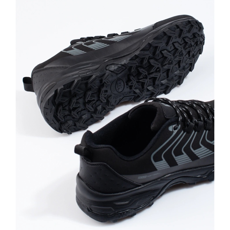 Dk muške trekking cipele Softshell crne crna 2