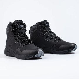 Muške visoke trekking cipele Dk, izolirane crne crna 1