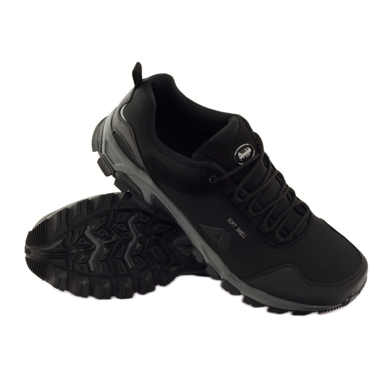 American Club Sportska američka vodootporna softshell crna 3