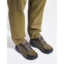 Smeđe muške DK trekking cipele smeđa 1