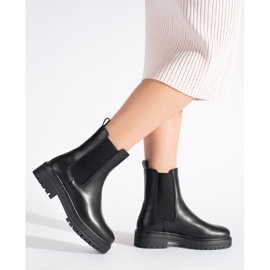 Crne ženske Chelsea čizme marke Sergio Leone crno 1