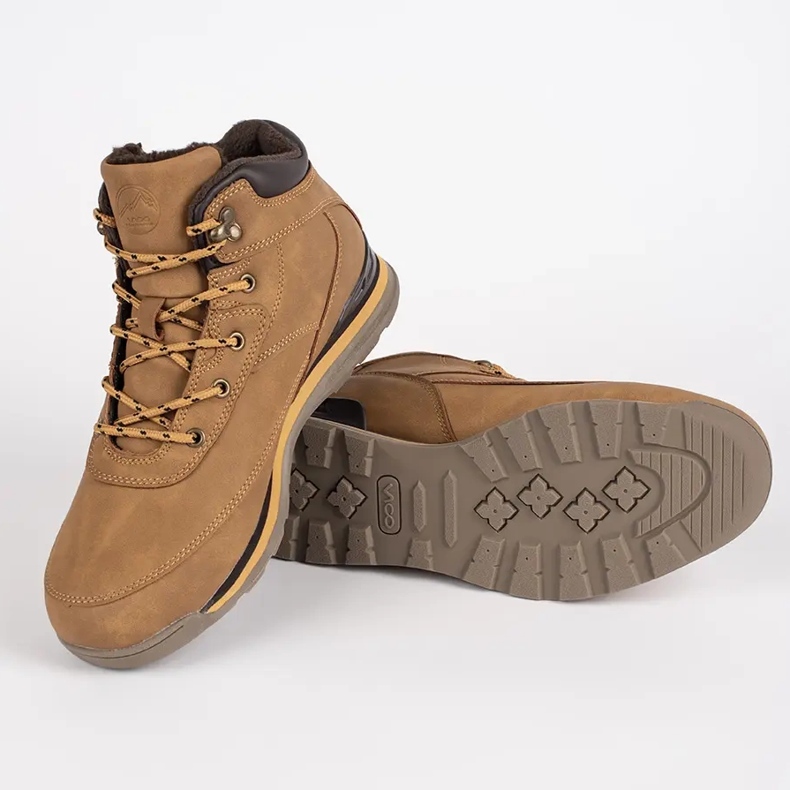 Vico Muške smeđe izolirane čizme smeđa 2