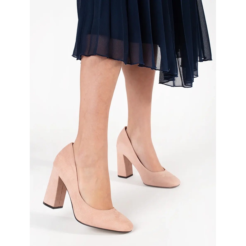 Seastar Bež sukne pumpe na visokom postu 2