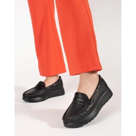 Goodin Moderne crne ženske natikače crno 1