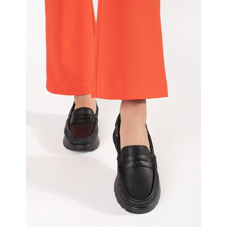 Goodin Moderne crne ženske natikače crno 2