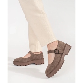 Goodin Bež cipele na platformi antilop 1