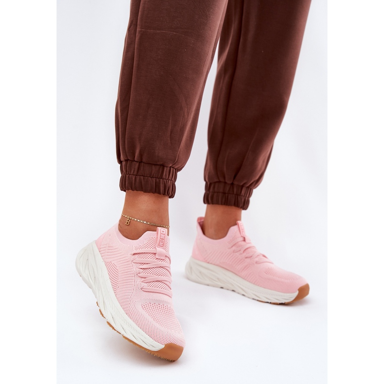 Udobne ženske sportske cipele Big Star RR274A131 Hi-Polish Pink System ružičasta 2