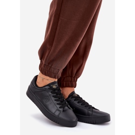 Niske ženske tenisice s eko kožom Big Star NN274576 Black crna 1