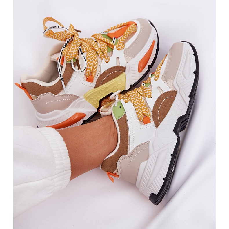 Tenisice ženske sportske cipele s dvostrukim vezanjem višeslojnih višebojan 2