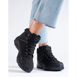 Visoke ženske trekking cipele DK crna 1
