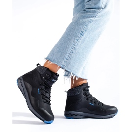 Tople ženske trekking čizme DK crno 1