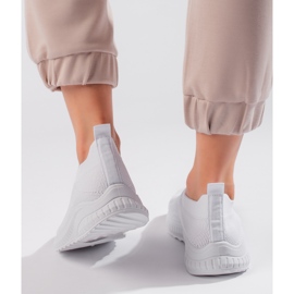 Ženske bijele sportske cipele slip-on bijela 2