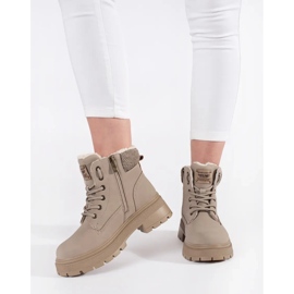 Goodin Bež izolirane ženske čizme 2
