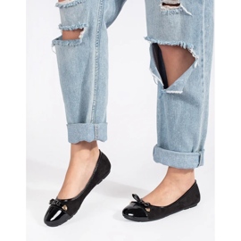 Crne ravne balerinke crna 2