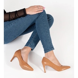 Seastar Tamne bež pumpe na visokoj peti 2