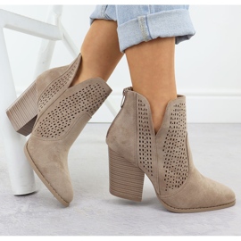 S.Barski Ženske sukne čizme na otvorenom radnom mjestu S. Barski HY51-060 bež 1