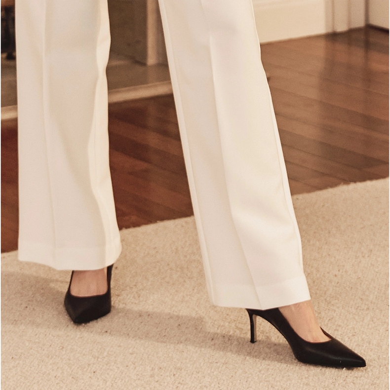 Marco Shoes Elegantne štikle od mekane kože crna 1