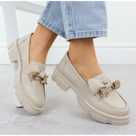 Kožne ženske potpetice filippo dp610 koža bež 1