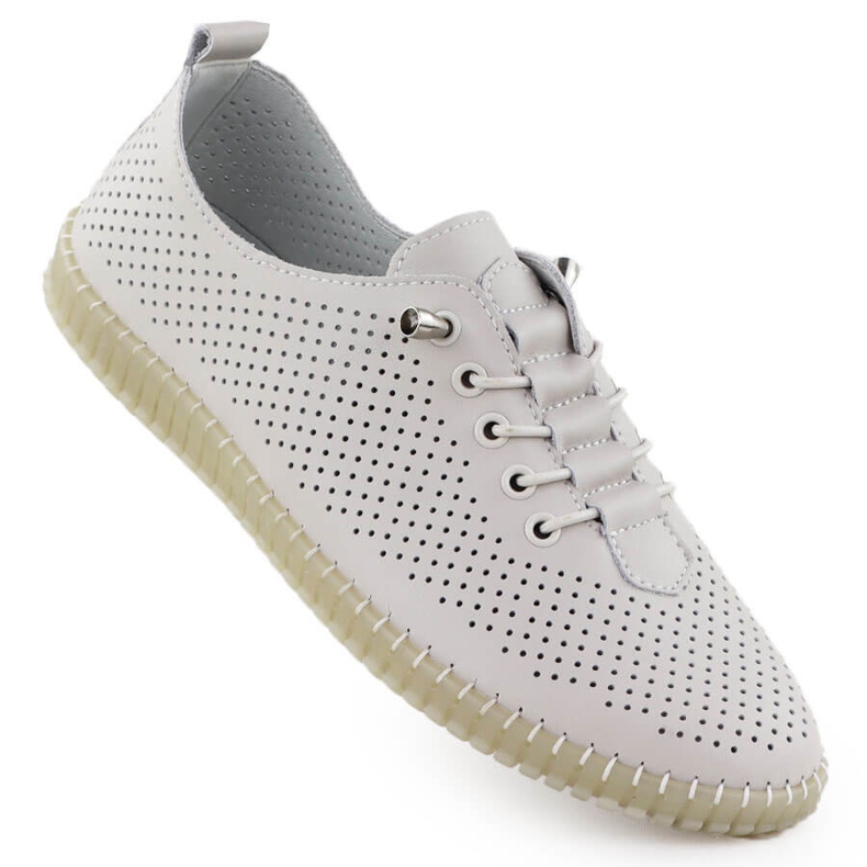 Ženske otvorene cipele kliznule su bež filippo dp6140 1