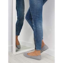 Ženske meko sive balerinke D.GREY siva 2