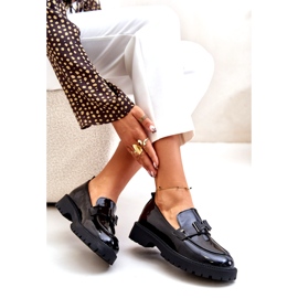 Vinceza 62187 Lakirani mokasini crno 3