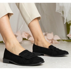 Crne ženske klasične lomace napravljene od Ekozamsz crna 1