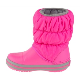 Djevojke snježne čizme Crocs Winter Puff Boot 14613-6TRT ružičasta 2