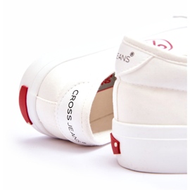 Ženske cross jeans platnene tenisice LL2R4043 bijele bijela 2