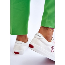 Ženske cross jeans platnene tenisice LL2R4043 bijele bijela 5