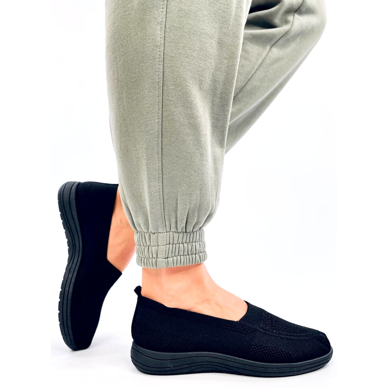 Seastar Tenisice za ženske čarape sve crne crna 2