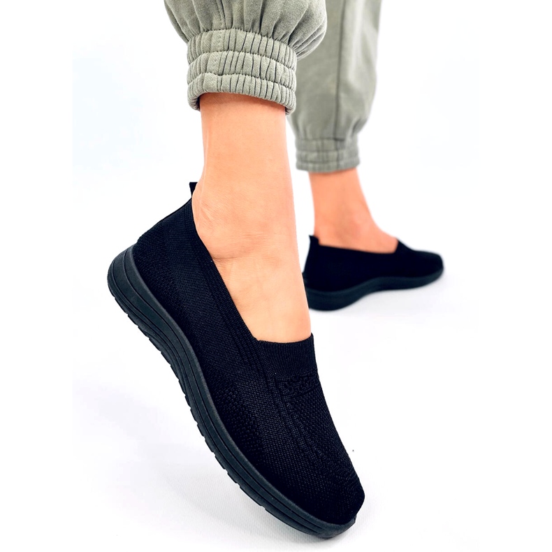 Seastar Tenisice za ženske čarape sve crne crno 3