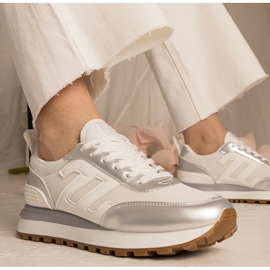 White-grebrne tenisice ženske sportove bijela 1