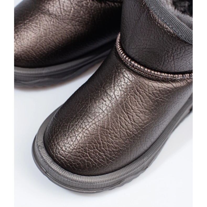 Tople čizme za snijeg za djevojčice smeđa 1