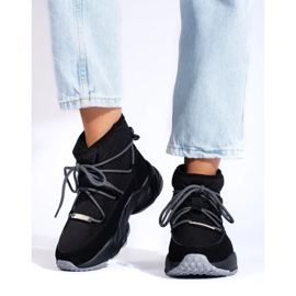 Ženske crne čizme za snijeg Big Star KK274274 crna 1