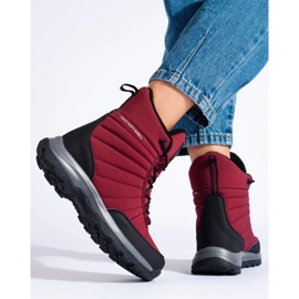 DK vodootporne ženske visoke trekking cipele crna 1