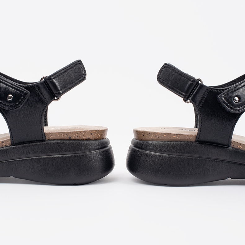 Goodin Udobne ženske sandale crne boje crno 1