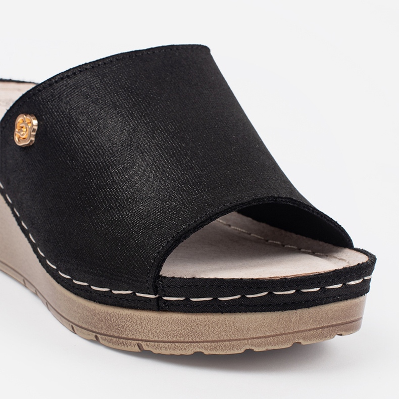 Goodin Crni ženski klinovi crna 2