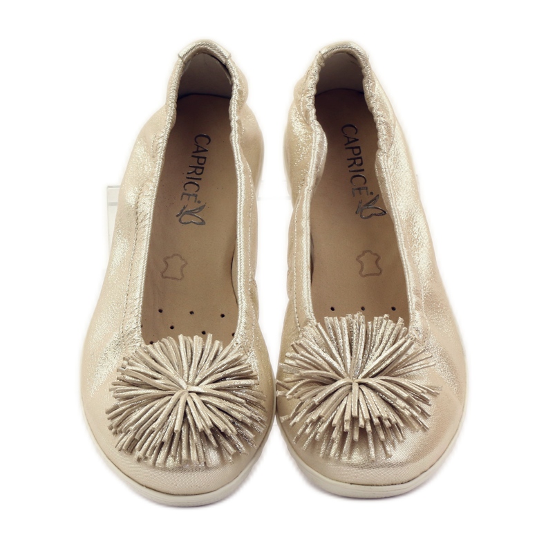 Caprice balerinke za žene 22116 žuta boja 4