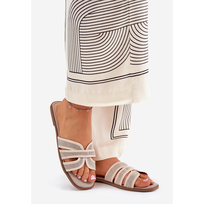 Klasični ženski ravni bež 1