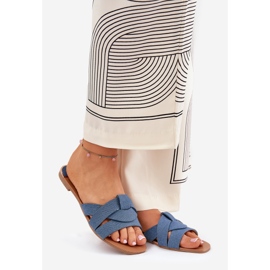 Ravne ženske leprša plava 1