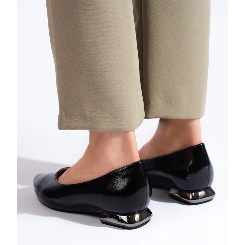 W. Potocki Cipele s ukrasnom potpeticom Potocki crno 1