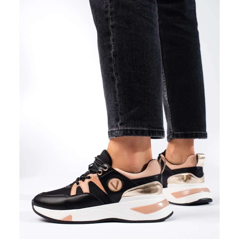 Elegantne VINCEZA tenisice crna 1