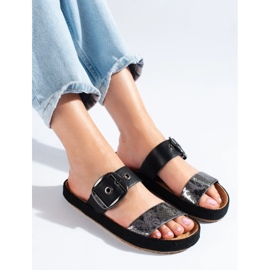 Ženske papuče Big Star crna 1