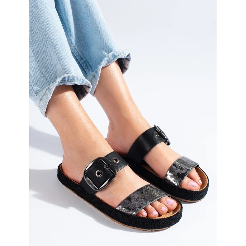 Ženske papuče Big Star crna 1