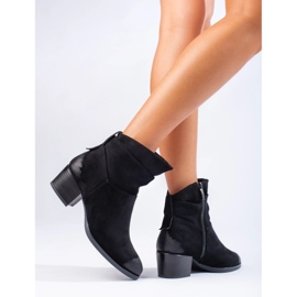 W. Potocki Potocki ženske natikače crne crna 2