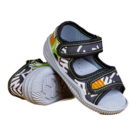 Papuče za dječake Viggami Ignaś druk siva 2